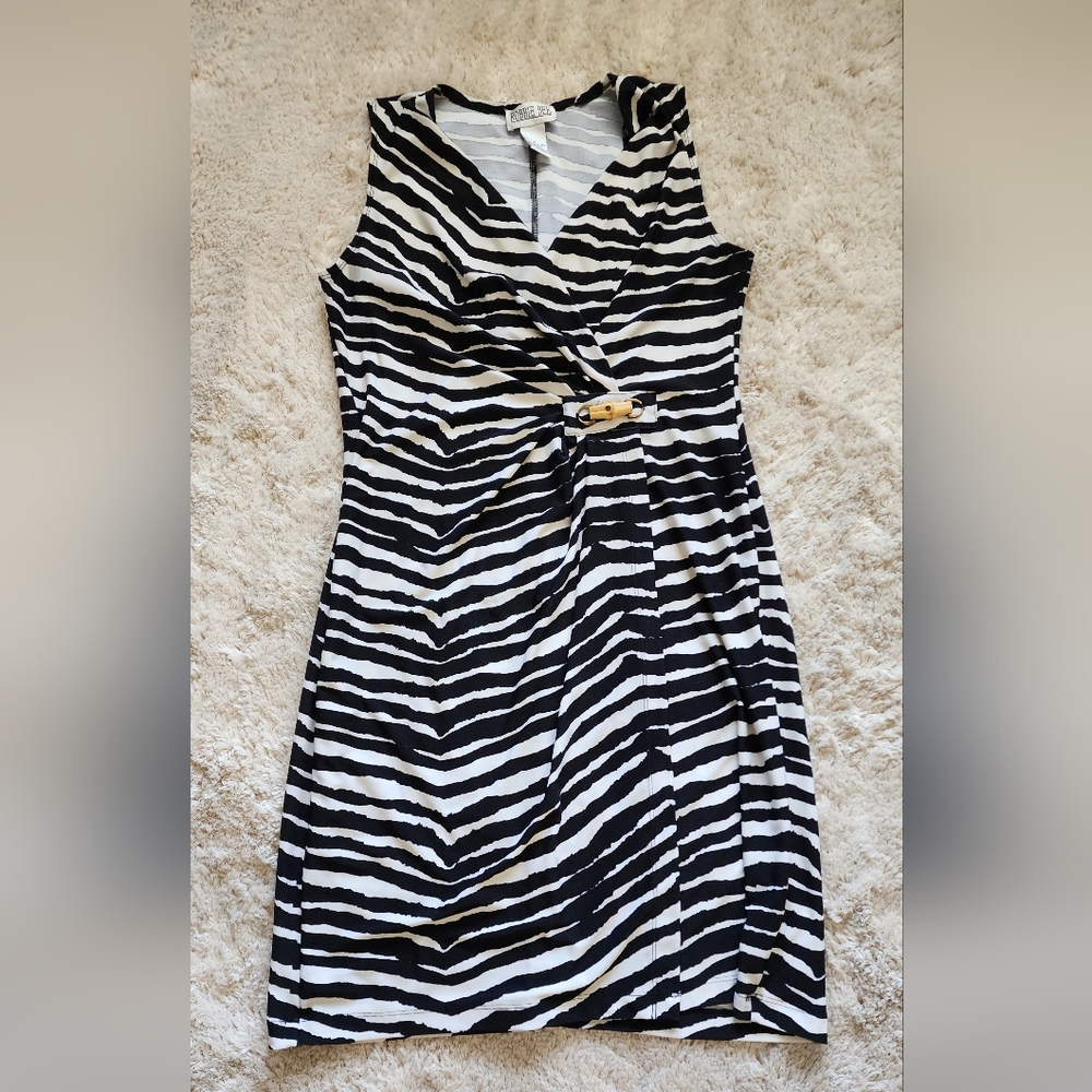 Zebra striped sundress